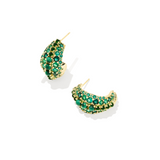 Kendra Scott: Green Mix Krista Hoop