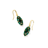 Kendra Scott: Green Crystal Lindy Rae Drop Earring