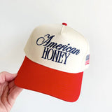 AMERICAN HONEY TRUCKER HAT