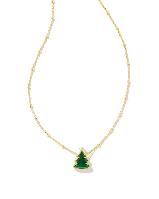 Kendra Scott: Holiday Tree Pendant Necklace