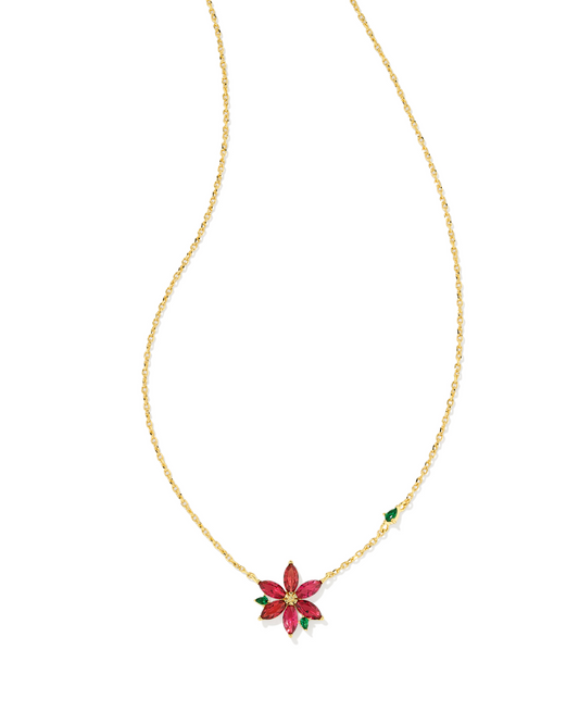 Kendra Scott: Poinsettia Pendant Necklace