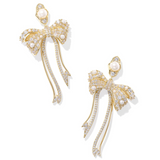 Kendra Scott: Gold Krista Bow Statement Earring