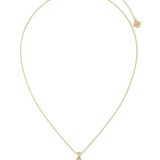 Kendra Scott: Gold Pearl Cross Pendant Necklace