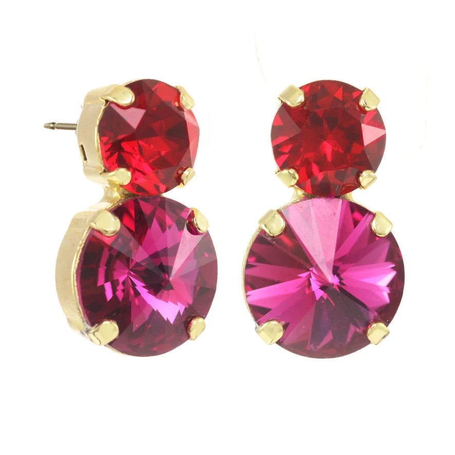 MAEGAN EARRINGS- RED