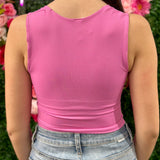 CROCUS SQUARE NECK TANK