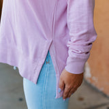 Z-SUPPLY / MODERN V-NECK WEEKENDER SUNSET MAUVE