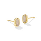 Kendra Scott: Gold Iridescent Drusy Mini Ellie Stud