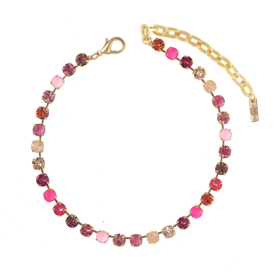 TOVA: OAKLAND NECKLACE -PINK MIX
