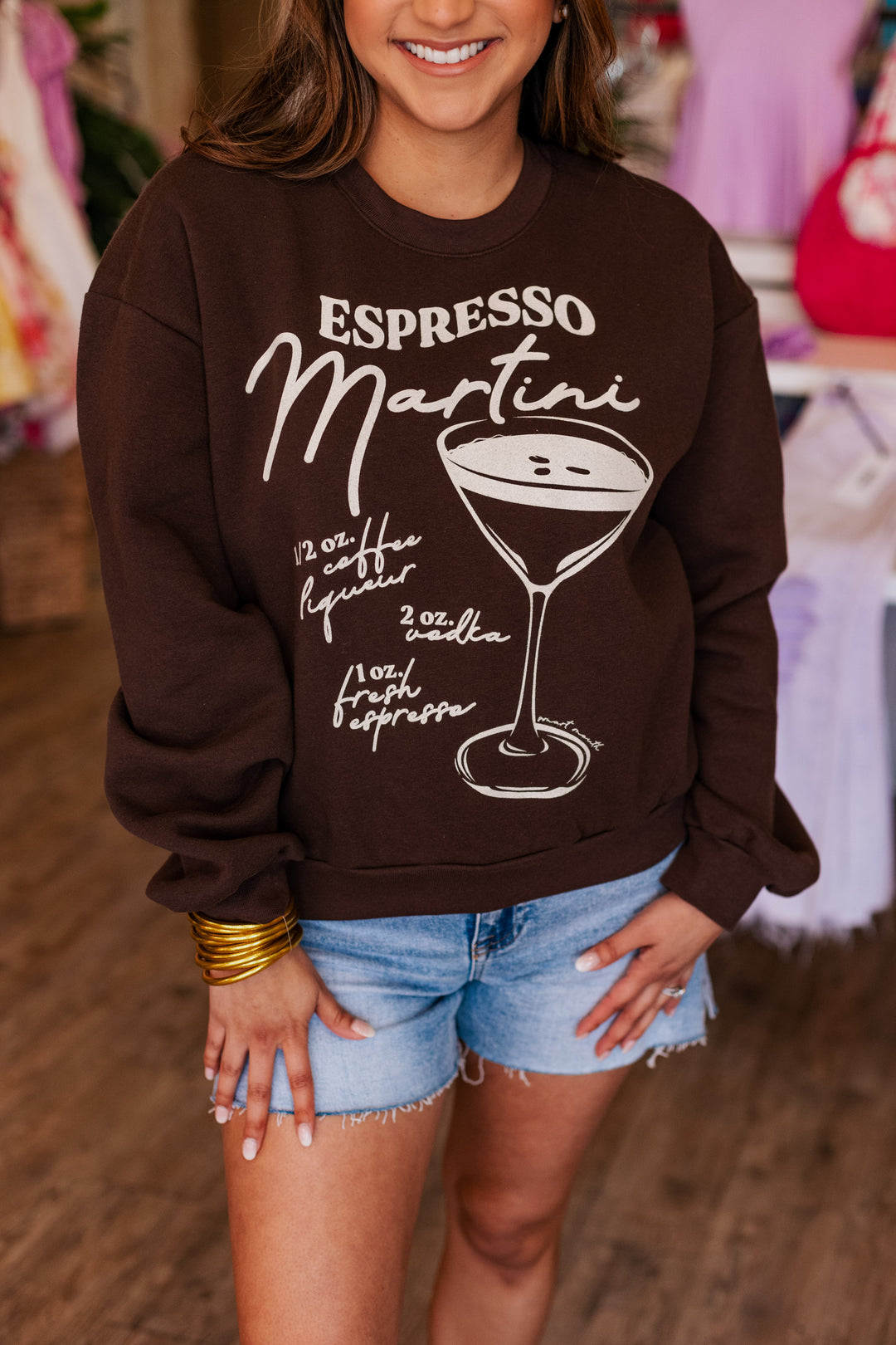 ESPRESSO MARTINI GRAPHIC SWEATSHIRT