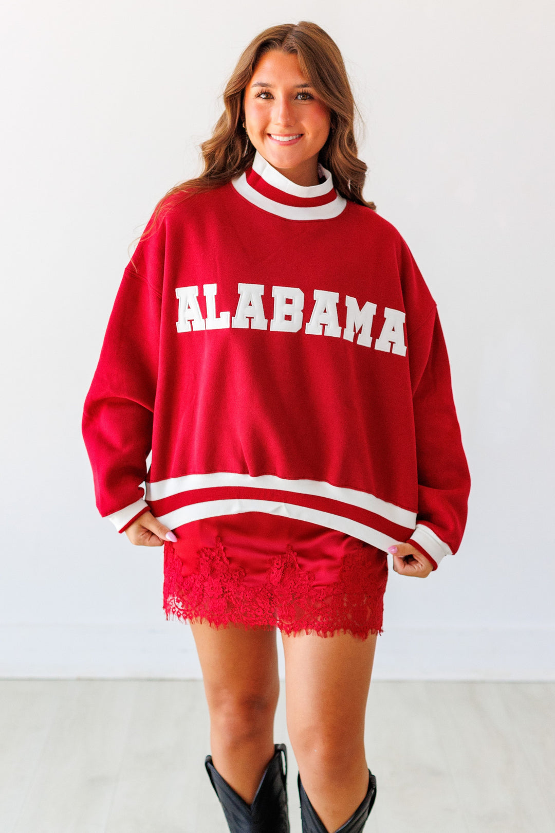 ALABAMA MOCKNECK SWEATSHIRT