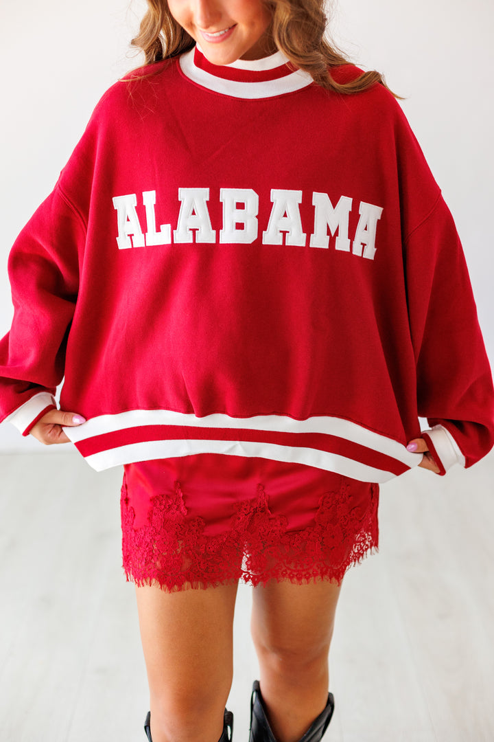 ALABAMA MOCKNECK SWEATSHIRT