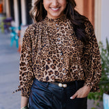 Noah Leopard Blouse