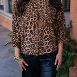 Noah Leopard Blouse