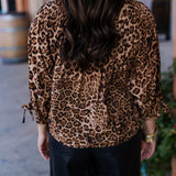 Noah Leopard Blouse