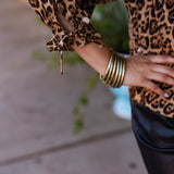 Noah Leopard Blouse