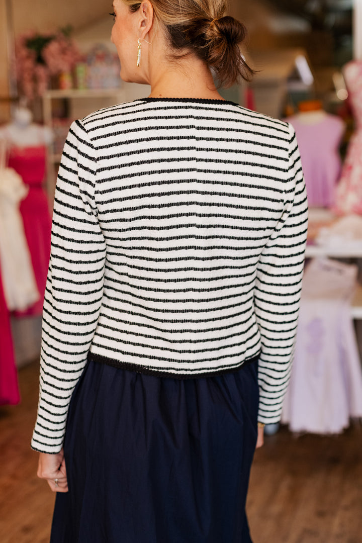 POWER PINSTRIPED JACKET