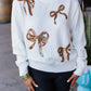 Goldie Sequin Bow Sweater