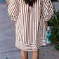 Around Town Stripe Shirtdress