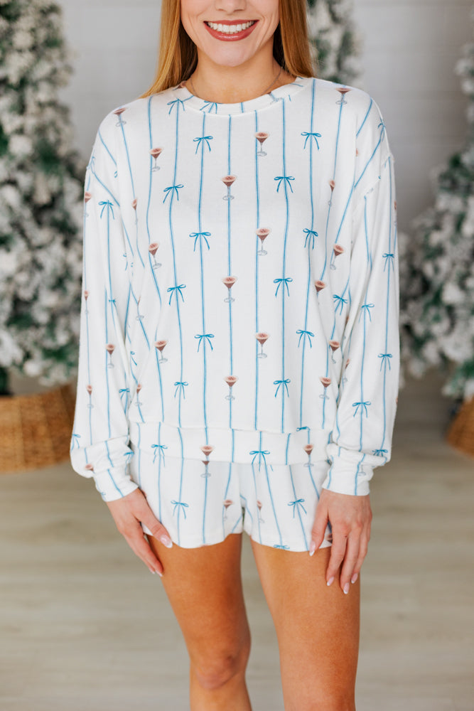 Z SUPPLY: COZY ESPRESSO MARTINI LONG SLEEVE TOP