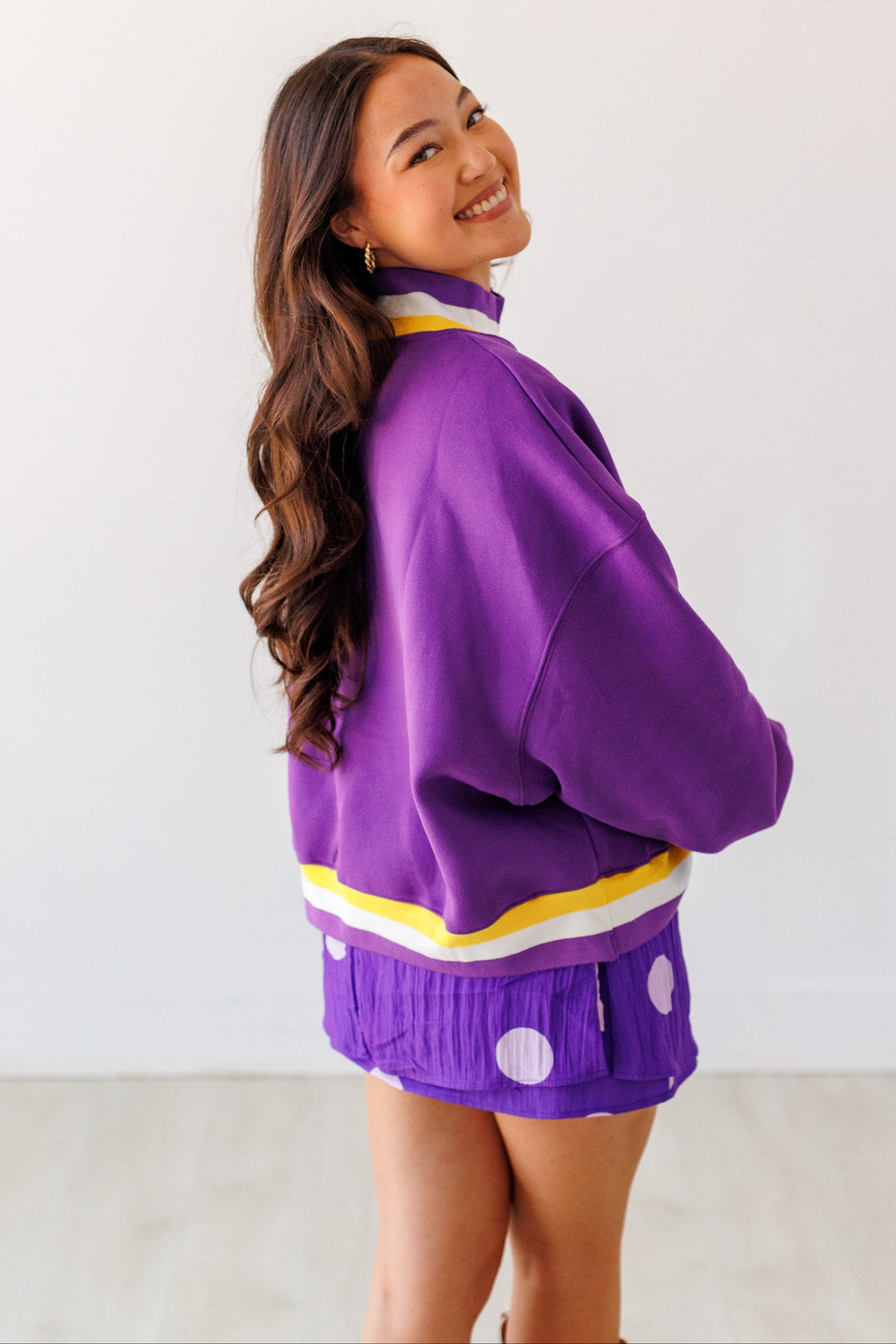 GEAUX MOCKNECK SWEATSHIRT