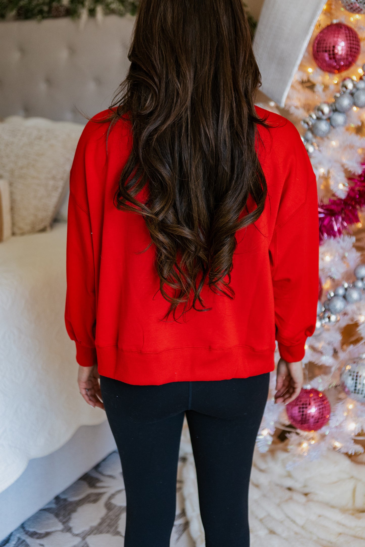 Merry Script Sweatshirt