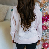 Sequin Bows Sweatshirt