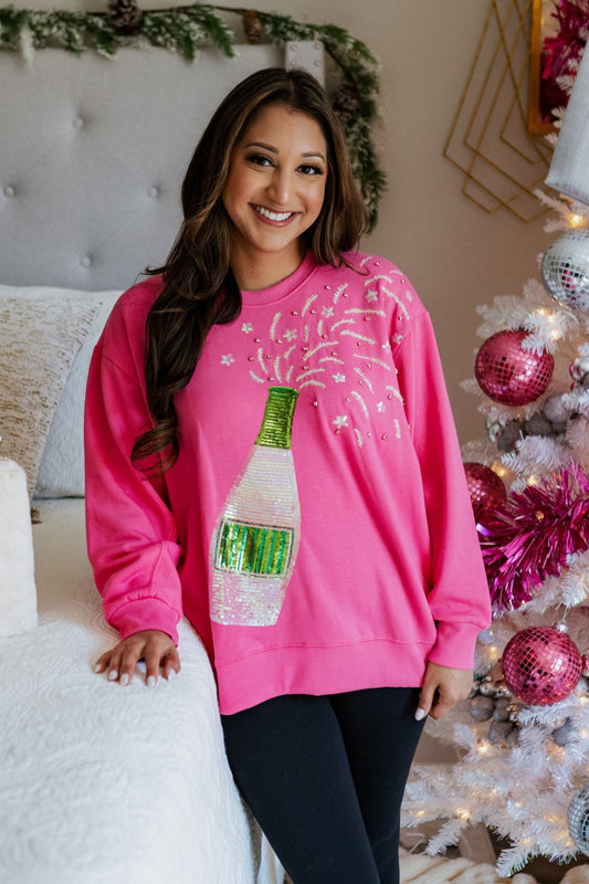 Pop the Champagne Sweatshirt