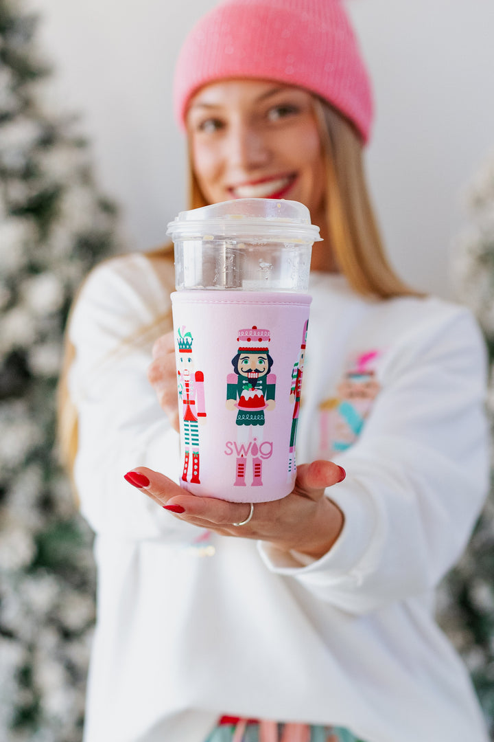 SWIG: SUGAR PLUM SOLDIERS MEDIUM ICED CUP COOLIE