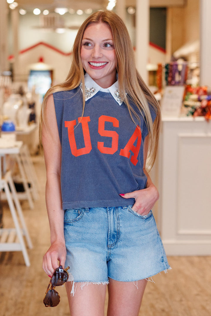 VINTAGE USA MUSCLE TEE