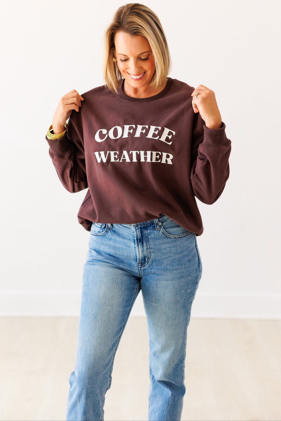 COCO COFFEE WEATHER SWEATSHIRT