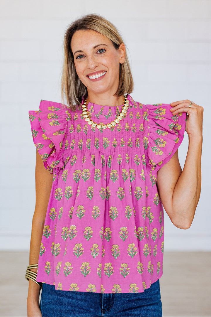 SUNFLOWER FIELDS BLOUSE