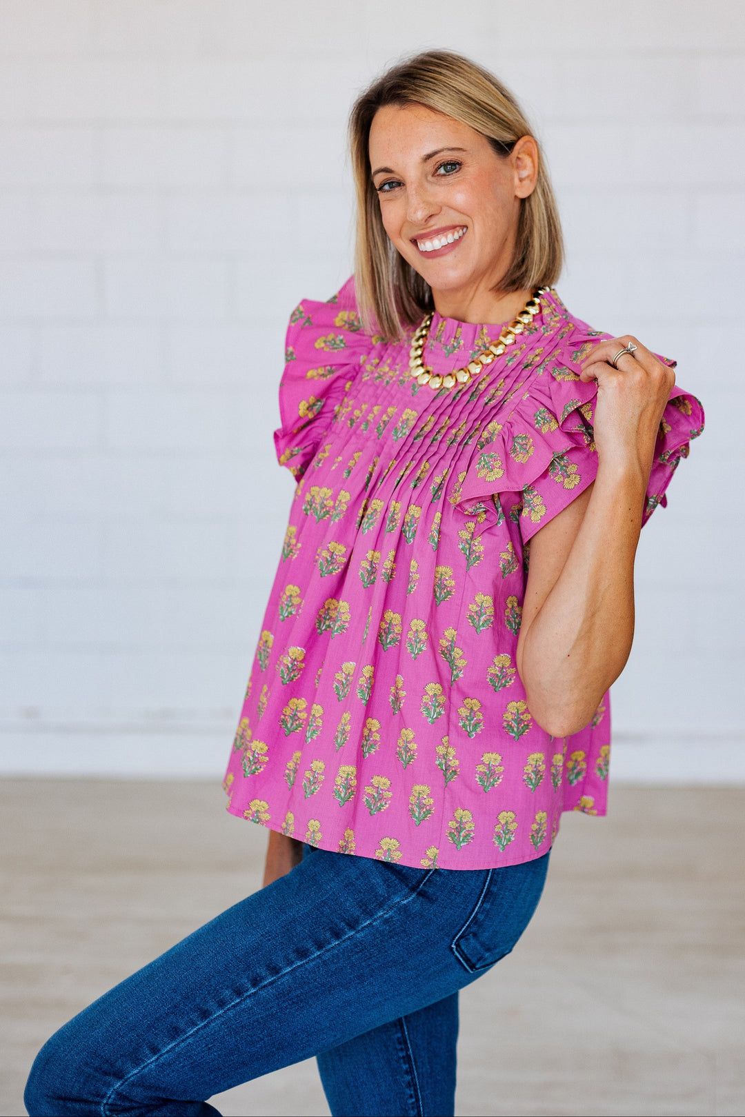 SUNFLOWER FIELDS BLOUSE