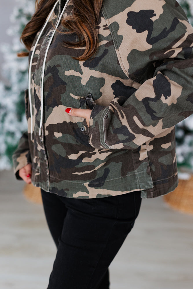 CAROLINA CAMO UTILITY JACKET
