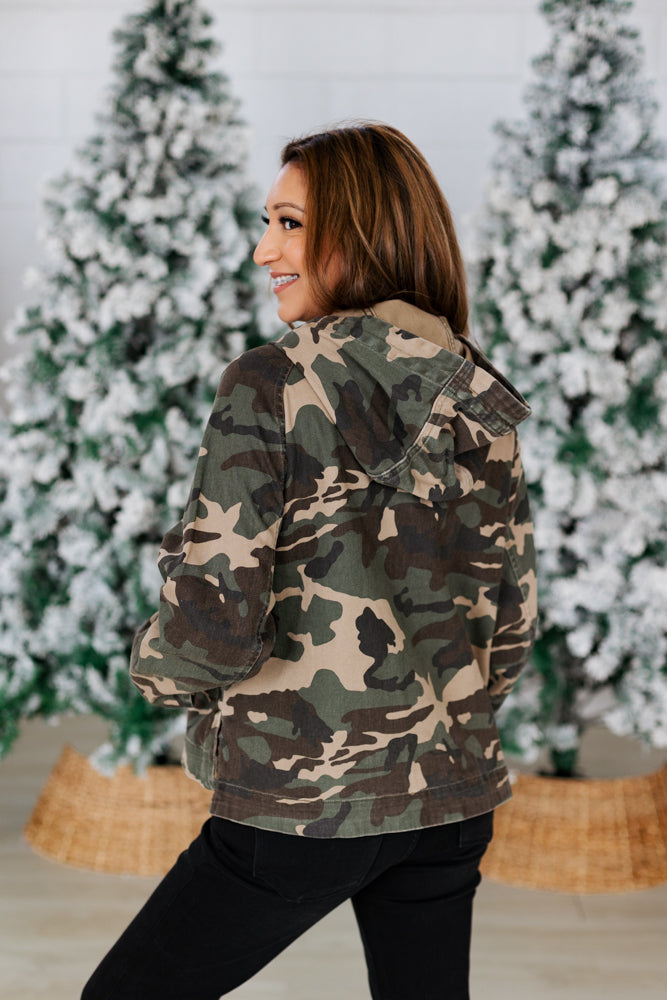 CAROLINA CAMO UTILITY JACKET