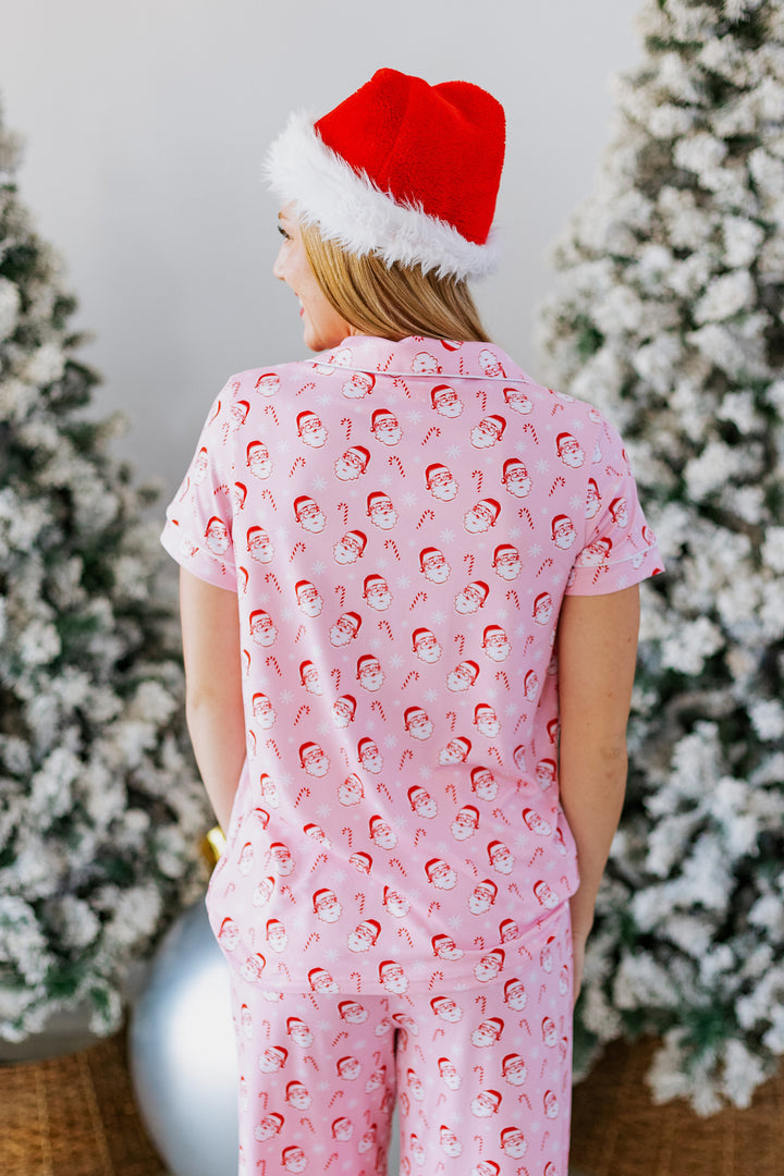 CANDY CANE CUTIE SHORTSLEEVE PAJAMA TOP