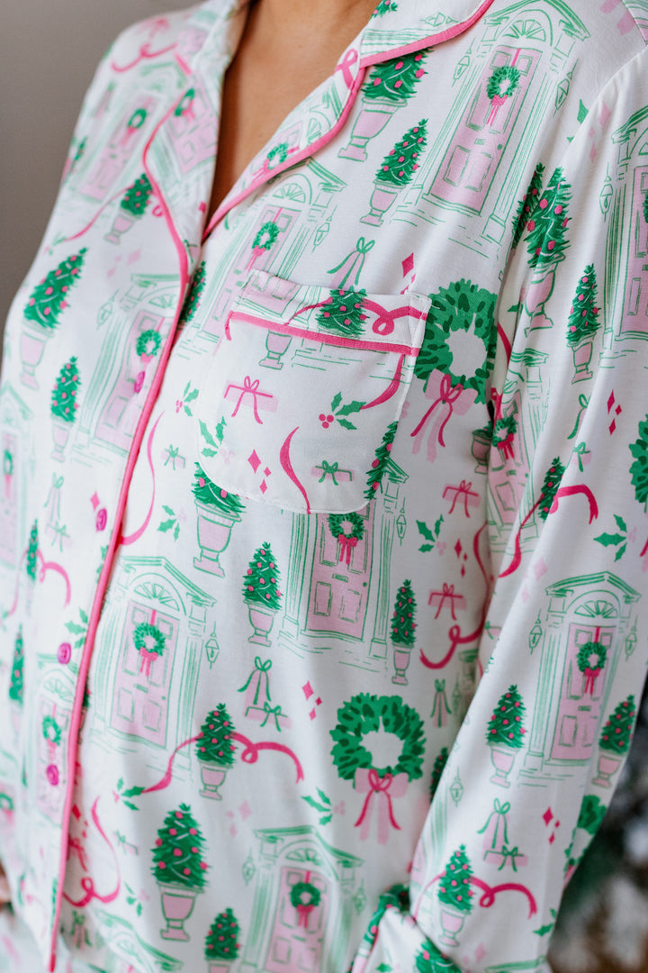 HOME FOR CHRISTMAS PAJAMA SET