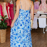 BALI BLUE MAXI DRESS