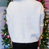 Shimmery Smowflake Sweater