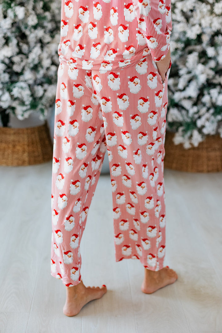 SANTA BABY RED PAJAMA SET
