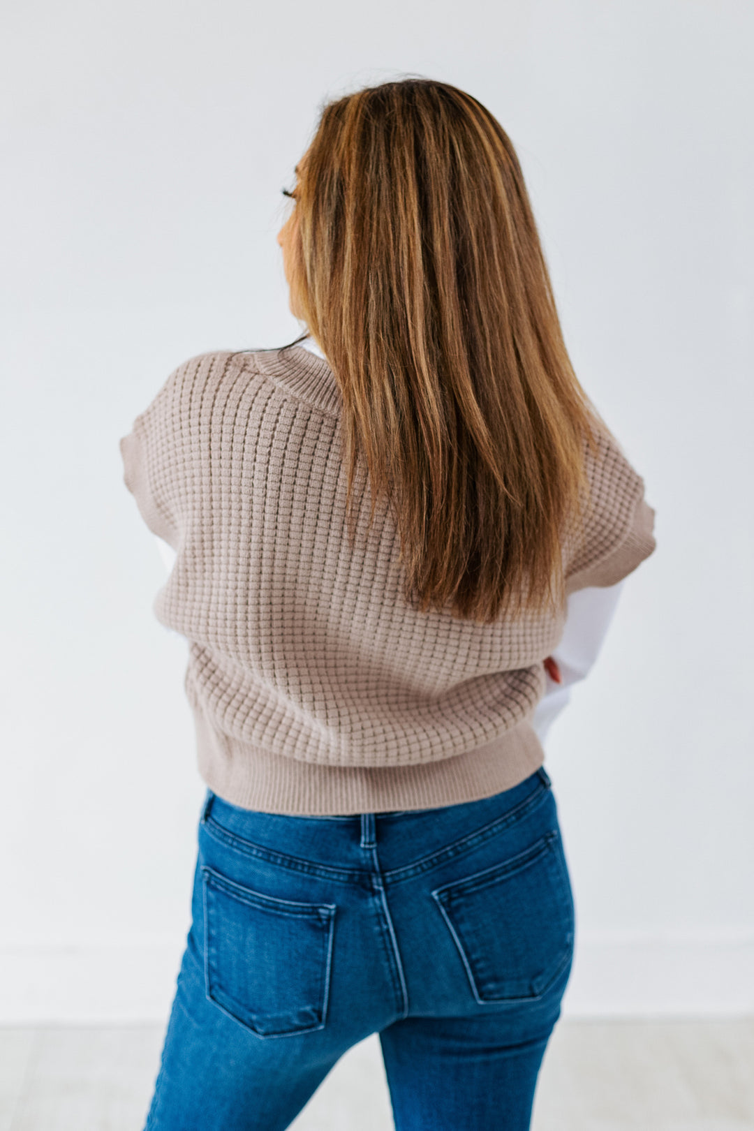 LESLIE LAYERED SWEATER VEST