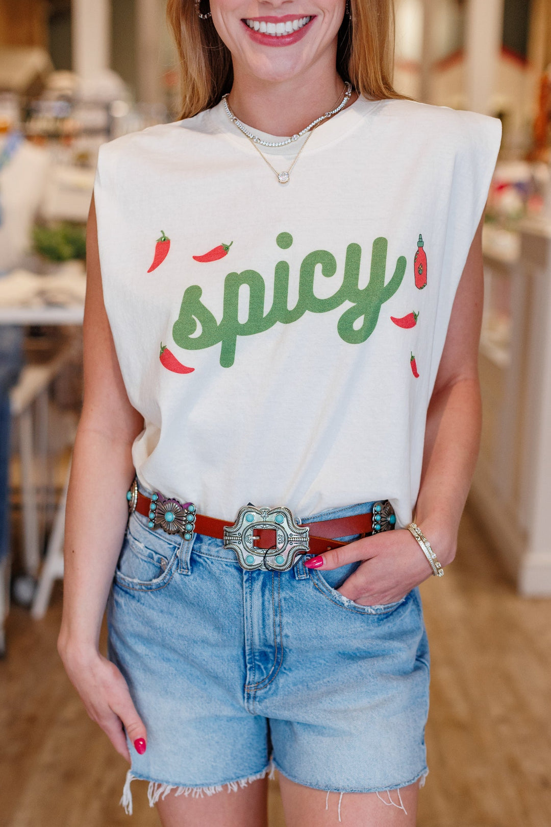 SPICY PEPPER MUSCLE TEE