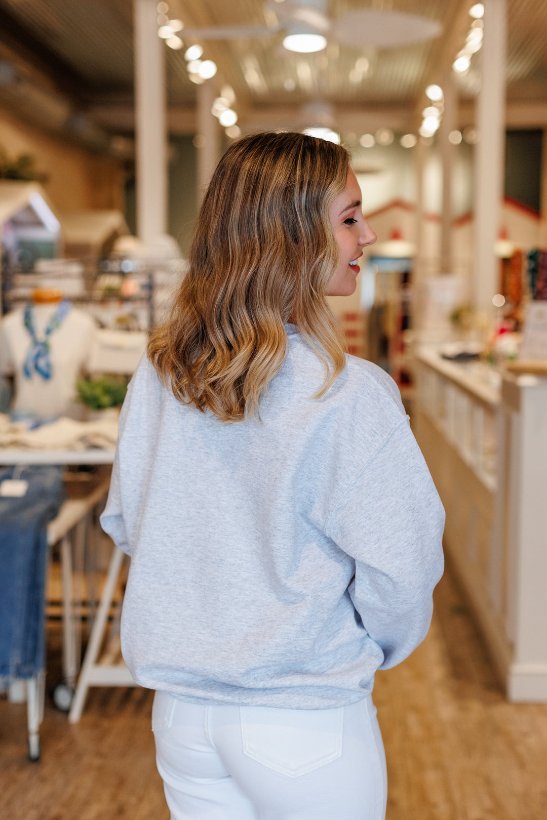 TEXAS IS FOR COWBOYS CREWNECK