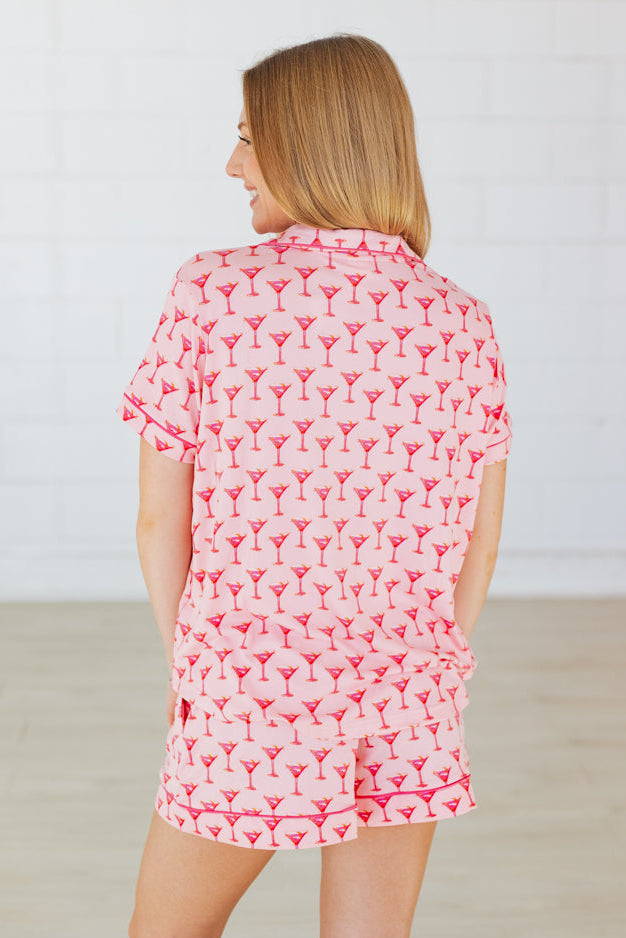 COSMO GIRL SHORTSLEEVE PAJAMA TOP