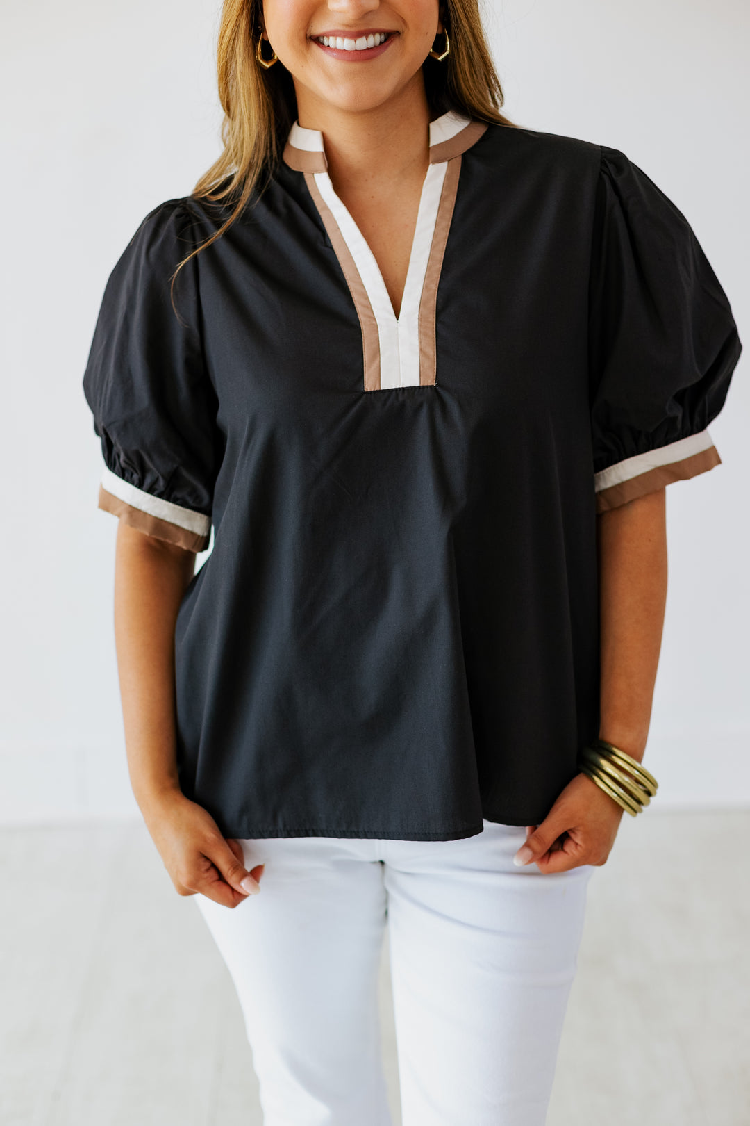 CELINA PUFF SLEEVE BLOUSE