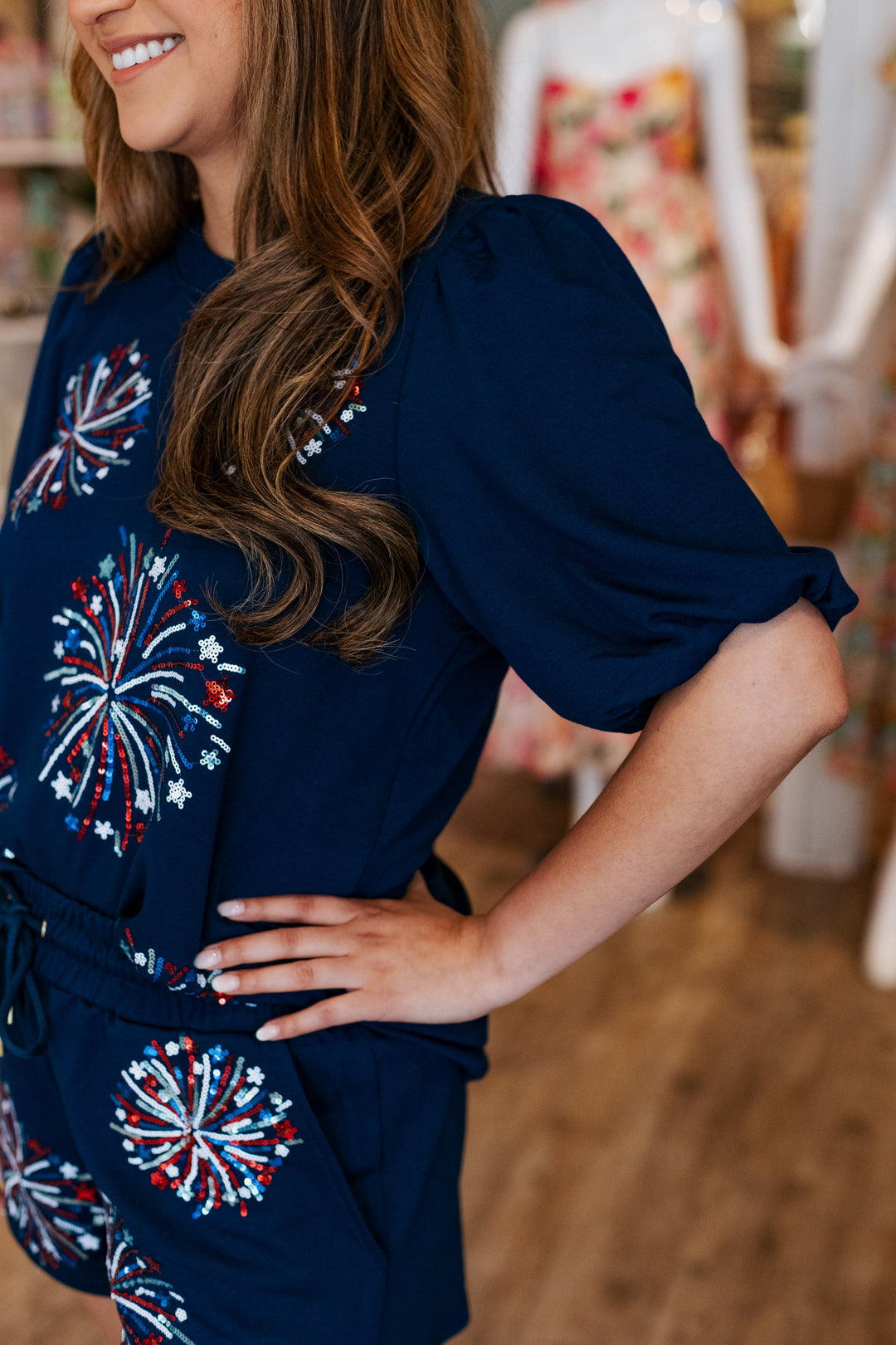 TINA SEQUIN FIREWORKS SET