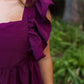 PRETTY IN PLUM DRESS
