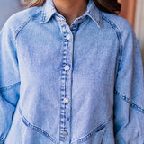 To the Rodeo Denim Shirtdress