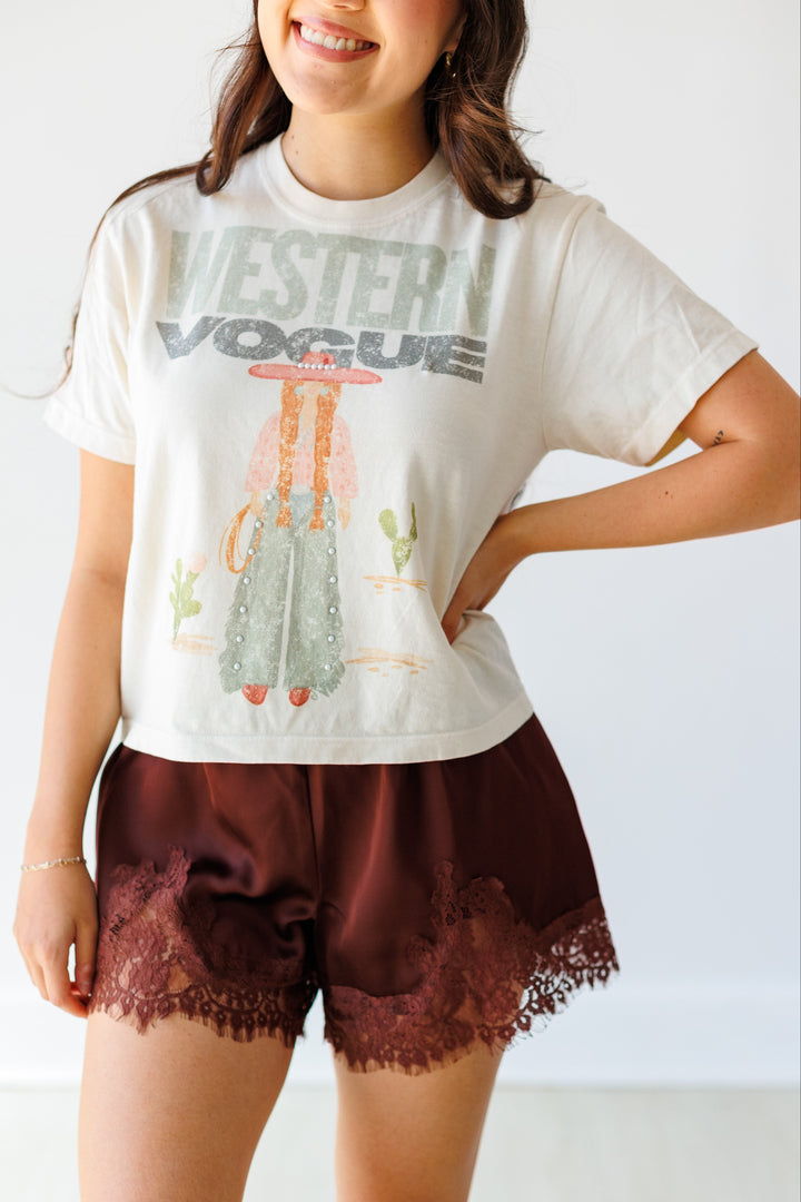 WESTERN VOGUE GRAPHIC TEE