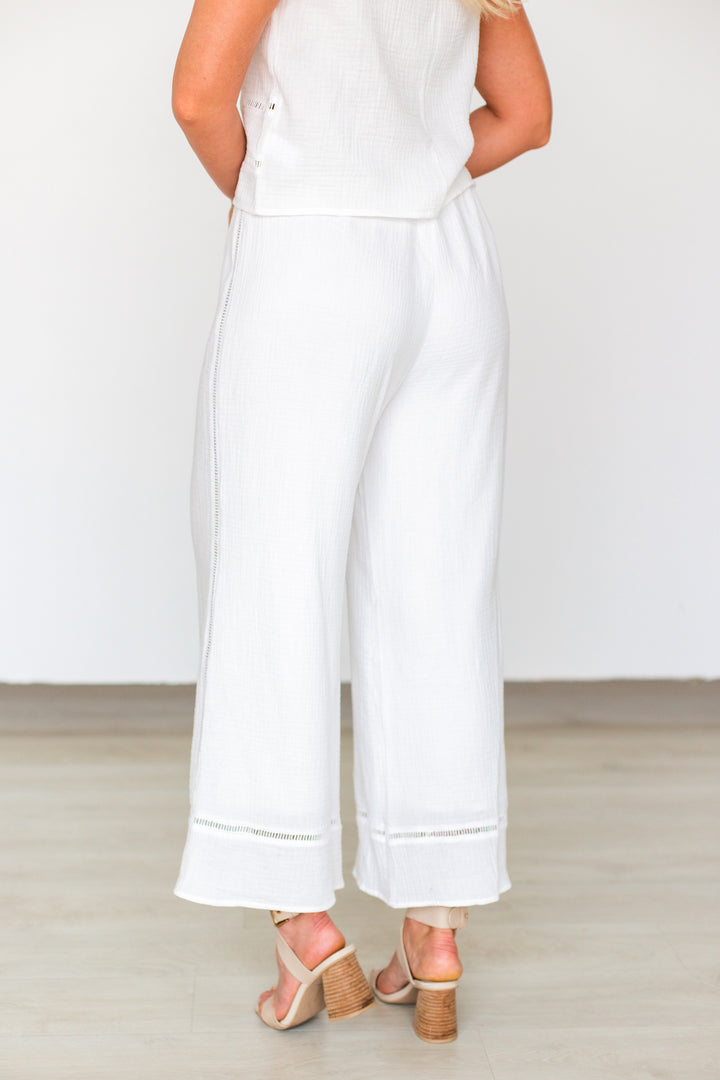 SOLSTICE GAUZE COTTON PANT
