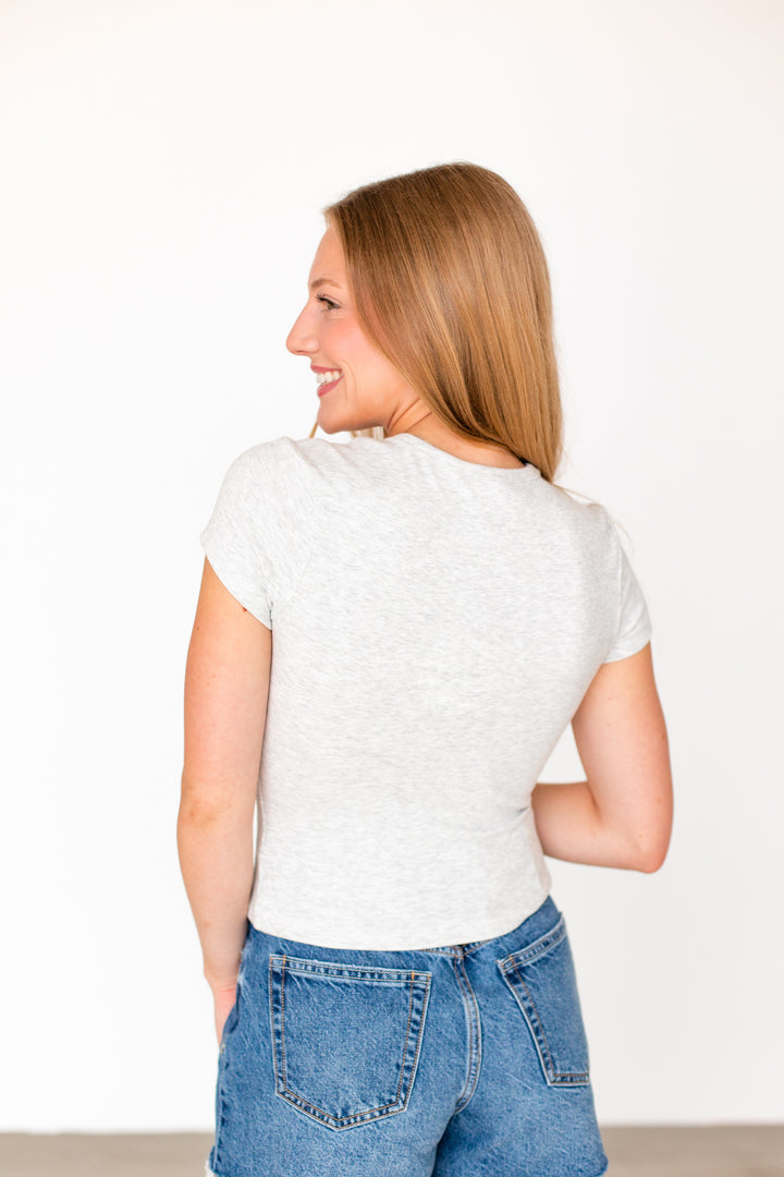FLAG PATCH USA RIBBED TEE